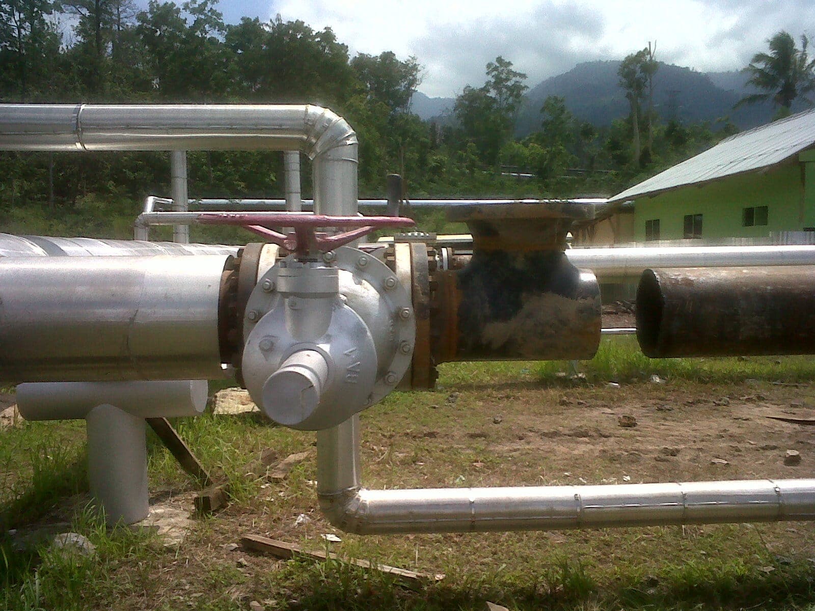 Valve Perpipaan Area Terbuka