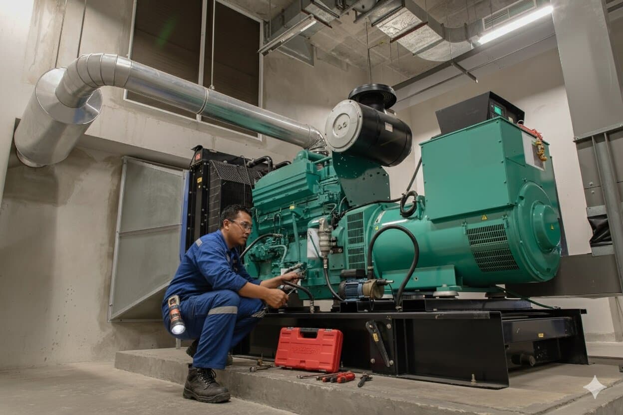 Teknisi maintenance genset
